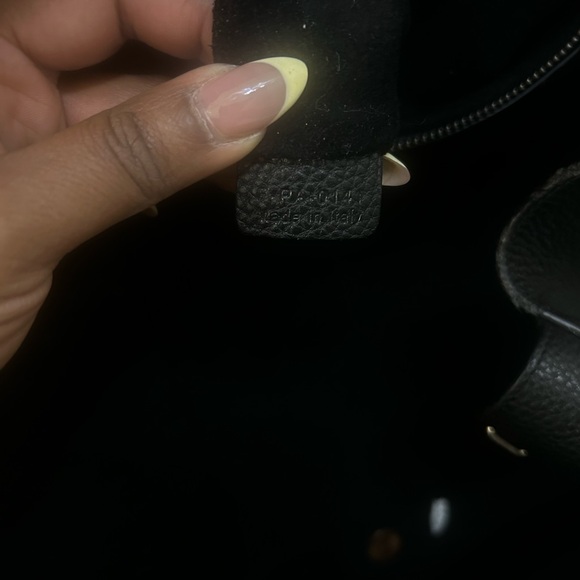 Large CÉLINE pebble leather phantom Bag - Picture 13 of 16